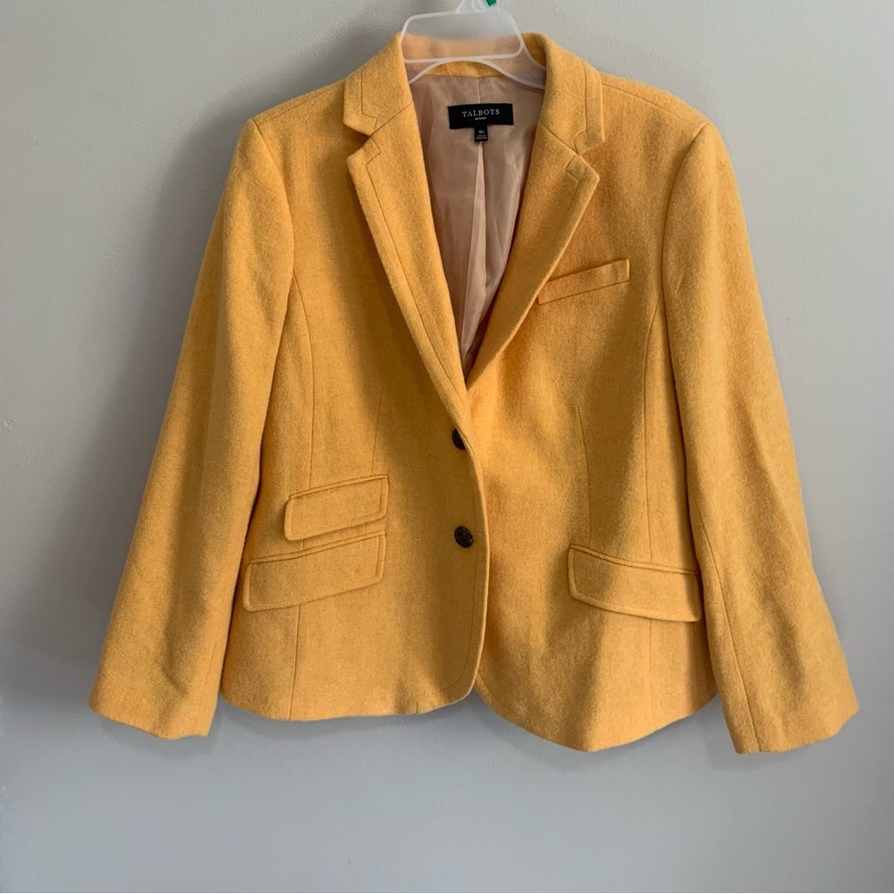 Talbots Wool Blend blazer jacket